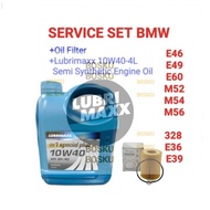 (11427512300 OIL FILTER +lubrimaxx 10W40-4L Semi Synthetic) BMW E46 E49 E60 M52 M54 M56 328 E36 E39