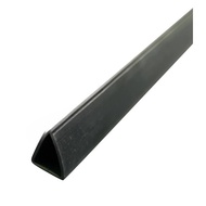Plastic Ridge 7 mm. Black