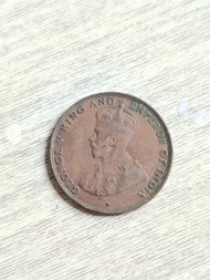 1931年 香港 喬治五世 1仙 銅幣