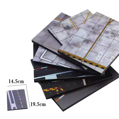 1:72 Airport runway Static aircraft runway scene models Miniature landscape platform for airplane sc