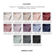 AMEERA ZAINI VALERIE Velvet Satin Collection
