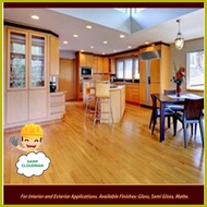 ∴ ◙ ▨ Hudson Polyurethane Floor Varnish Sealer / Topcoat 1 Liter