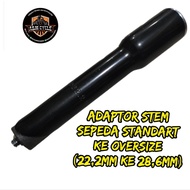 Federal BMX bicycle stem adapter standard to Oversize 22.2mm to 28.6mm