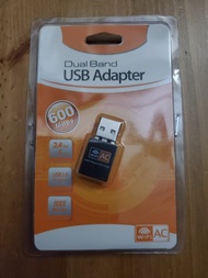 Dual Band USB 600Mbps Wifi Adapter 雙頻無線網咭 Wifi 手指 802.11ac(迷你版)