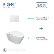 RIGEL Gallant Wall Hung Toilet Bowl complete with concealed cistern R-WH9032BP [Bulky]