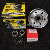 YAMAHA Y110 Y100 SS2 Auto Clutch Housing + Oneway Bearing Iron Besi One Way Oemquality