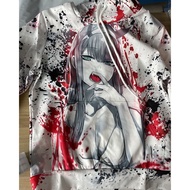 เสื้อฮู้ดแขนยาวลาย Anime Darling In The franxx 02 ZERO two Ahegao 3D