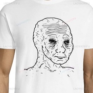 New Arrival Wojak Graphic Printed Very Tired Feels Guy Tshirt Hip Hop Harajuku Man Tshirt Style