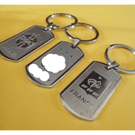 [FCS] Football World Cup Fan Use Country Brazil Portugal France Argentina Stainless Steel Laser Engr