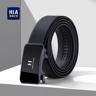 HLA/Hailan's Home Belt Automatic Buckle Men's New Style Genuine Cowhide Belt Business Inner Wear You