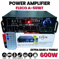 Power Amplifier Bluetooth Votre A-501BT 600W | Extra Bass &amp; Treble Sound Amplifier Audio | Ampli Mini Votre A-501BT Bluetooth Karaoke+Mp3 player+FM Radio | Audio Dew