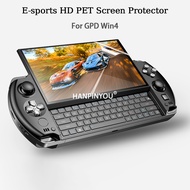 Soft PET Screen Protector HD Film For GPD Win4 Transparent Smooth Anti-Glare Win 4 Game Console Film