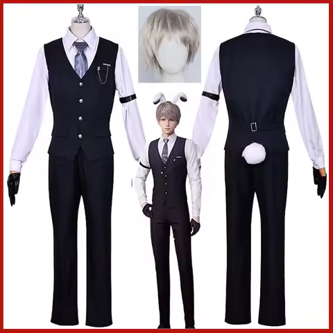 Game Deacon Xavier Cosplay Costume Anime Love and Deepspacee Adult Carnival Party Comic Con Outfit W