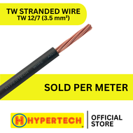 Hypertech TW Stranded Wire # 12/7  - PER METER  - Pure Copper Electrical Wire - Proudly Philippine Made