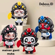 GANTUNGAN Volant Doll Toy TOY BEIJING Face Changing KeyChain Face Changing TOY BEIJING KeyChain Chan
