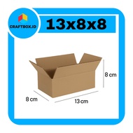 UK 13x8x8 cardboard packing box small cardboard packing box large cardboard packing box