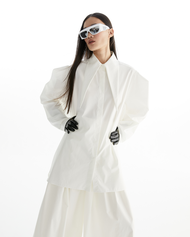 (Pre-Order 21 Days) The SRT X14 (TBL245)  Snowpiercer Oversized Shirt - เสื้อเชิ้ตโอเวอร์ไซส์แขนยาว 