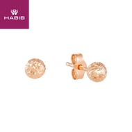 HABIB 375/9K Tatinia Rose Gold Earring BSC4-DCBE0004MM-V-3R