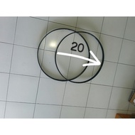20 inch bass drum rims