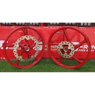 G-REN 5SPOKES MAGS RAIDER 150 CARB/FI 1.2*17/1.4*17 SLIM TYPE