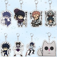 For Jujutsu Kaisen Fushiguro Megumi Ryomen Sukuna Choso Okkotsu Yuta Fushiguro Toji Acrylic Keychain