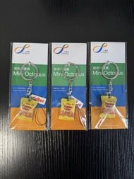 Calbee💮成人迷你八達通  卡樂b 燒烤味薯片 熱浪 pizza 粟一燒 咖喱味 蝦條 韓國辛辣麵 日清出前一丁 鎖匙扣 電話繩