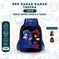 35cm Beg Sekolah Rendah Budak Perempuan Kalis Air Beg Sekolah Kartun Kids Primary School Bag Water R