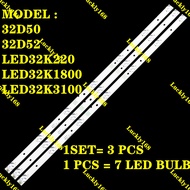 HISENSE 32 INCH LED 32D50 32D52 LED32K220 LED32K1800 TV BACKLIGHT ( LAMP TV ) 32" LED BACKLIGHT JL.D