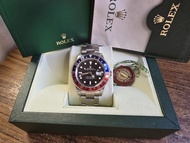 ROLEX 16710 BLRO GMT II 紅藍圈F頭紙