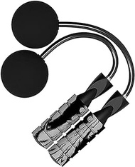 BLPOTA Jump Rope, Weighted Ropeless Skipping Rope for Fitness, Tangle-Free Rapid Speed Cordless Workout for Men, Women, Children