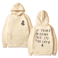 Hot Rapper Drake Vintage Hip Hop Streetwear Hoodie 2025 New Men Women Punk Casual Pullovers Unisex F