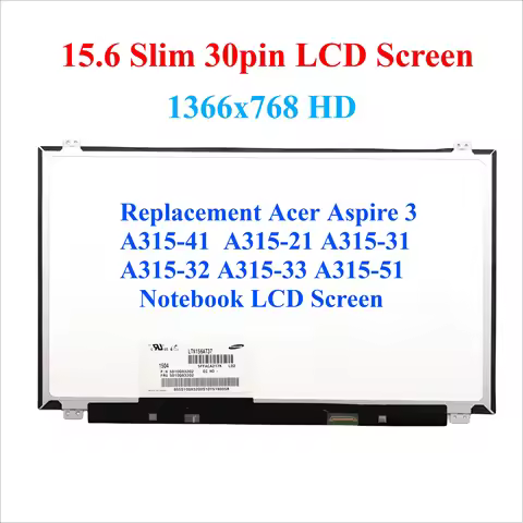 For Acer Aspire 3 A315-41 A315-21 A315-31 A315-32 A315-33 A315-51 Notebook LCD Screen