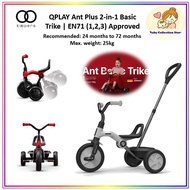 Koopers QPLAY Ant Plus 2-in-1 Basic Trike ( EN71 1,2,3 Approved)