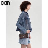 DKNY/Donkenaer Summer New Style DKNY Ladies One-Shoulder Messenger Bag Small Square Bag Envelope Bag