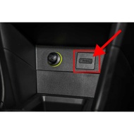 ORIGINAL PERODUA ARUZ MYVI ECO DCVT m CENTRE CONSOLE BOX USB PORT CAR CHARGER 5V/2A POWER OUTLET SOC