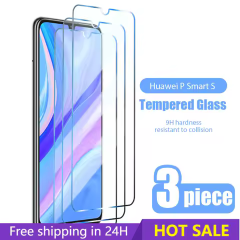 3pcs Protective Glass for Huawei Y7 Y6 Prime Y5 2018 Anti Scratch Front Glass for Huawei Y9 Y7 Y6 Pr