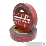 3M VHB Double Tape Automotive size 24mm x 4.5m -Double Tape Mobil