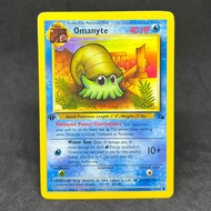 Vintage Pokemon TCG Omanyte 52/62 1999 Fossil Trading Card Game Collectibles