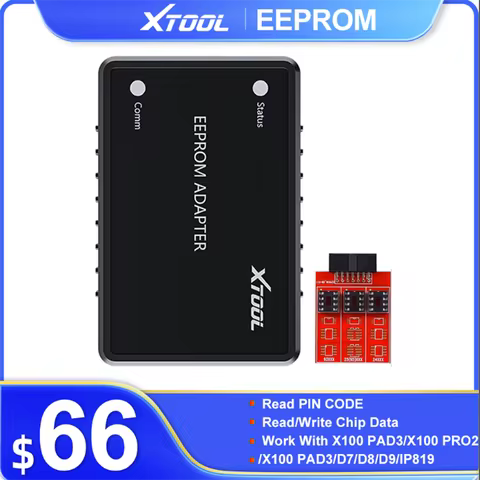 XTOOL EEPROM Adapter Read PIN CODE EEPROM Programmer Read/Write Chip Data Work With X100 PAD3/X100 P