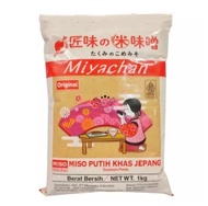 Miyachan Pasta Miso Putih Halal 1 Kg - Shinshuichi Mikochan Miyachan Miso Soup 1kg - Tauco Ala Jepan
