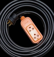 30 METERS EXTENSION CORD HEAVY DUTY 16/2 ROYAL CORD HEAVY DUTY RUBBER PLUG AND OMNI HEAVY DUTY OUTLE