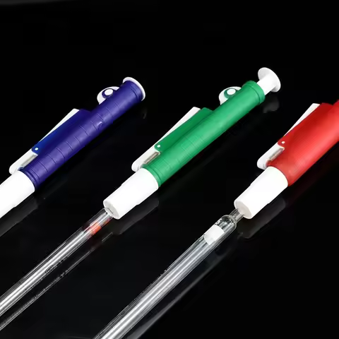 1pcs Pipette Aid Fast Release Pipette Pump Manual Pipettor Pump Use With Graduated Transfer Pipette 