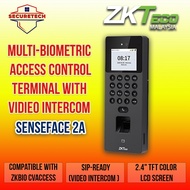 ZKTeco SenseFace 2A Facial Recognition Access Control | Face + Card | Video Intercom