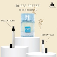 [DECANT] Riiffs Freeze Edp 5ml & 10ml tester perfumes