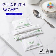 White Sugar Sachet White Sugar/ Sachet contains 250 pcs (Box Bar/)