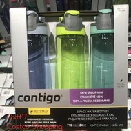 【滿300出貨】水杯水瓶costco Contigo康迪克成人水杯運動水壺防漏便攜710ml