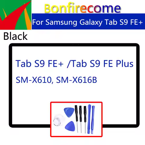 Replacement For Samsung Galaxy Tab S9 FE+ X610 X616B Touch Screen Digitizer Panel Sensor Front Outer