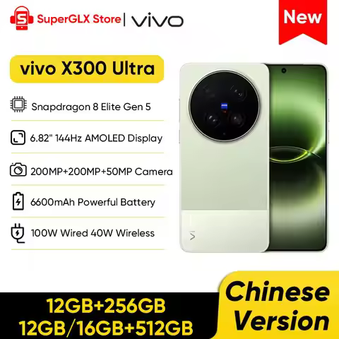 vivo X300 Ultra 5G Smartphone 6.82’’ 144Hz AMOLED Display Snapdragon 8 Elite Gen 5 Dual 200MP Camera