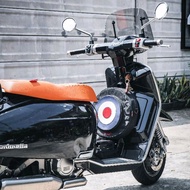 Hitl!! Waterproof Bag Lambretta VESPA Rubber Shape 1 Install Lambda V200 G350 And VESPA: Pocenti Mot