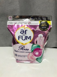 ArFum 紡優美5合1洗衣心心珠 (Rose)